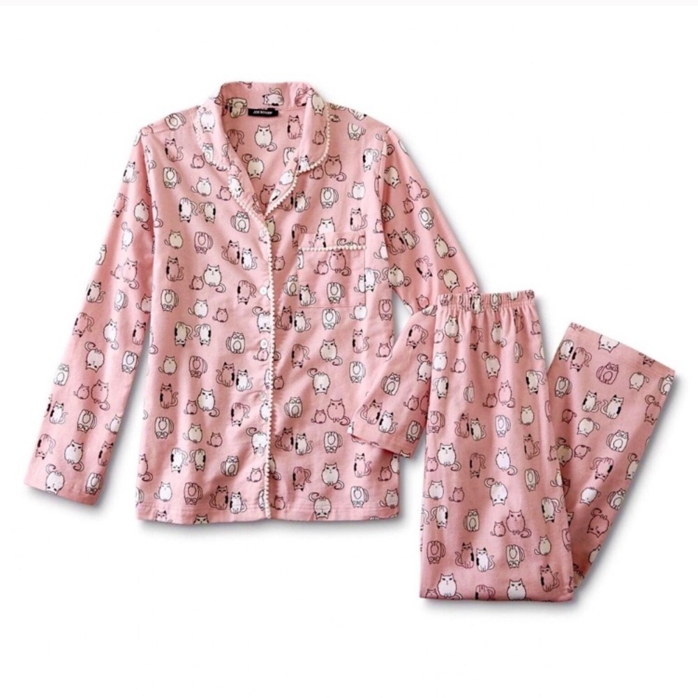Joe Boxer Pink Flannel PJs